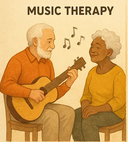 Musicoterapia na Maturidade: A Cura Através das Vibrações Sonoras blog terapia longanimas casamae369 qualidadenvida